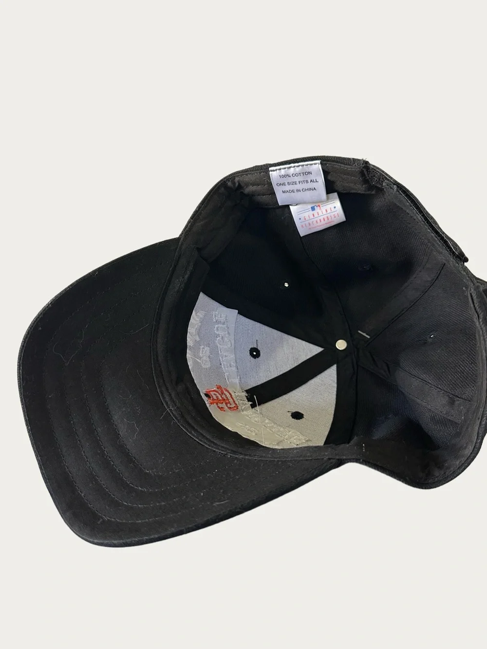 MLB SF National League Champions 2002 Black Baseball Cap